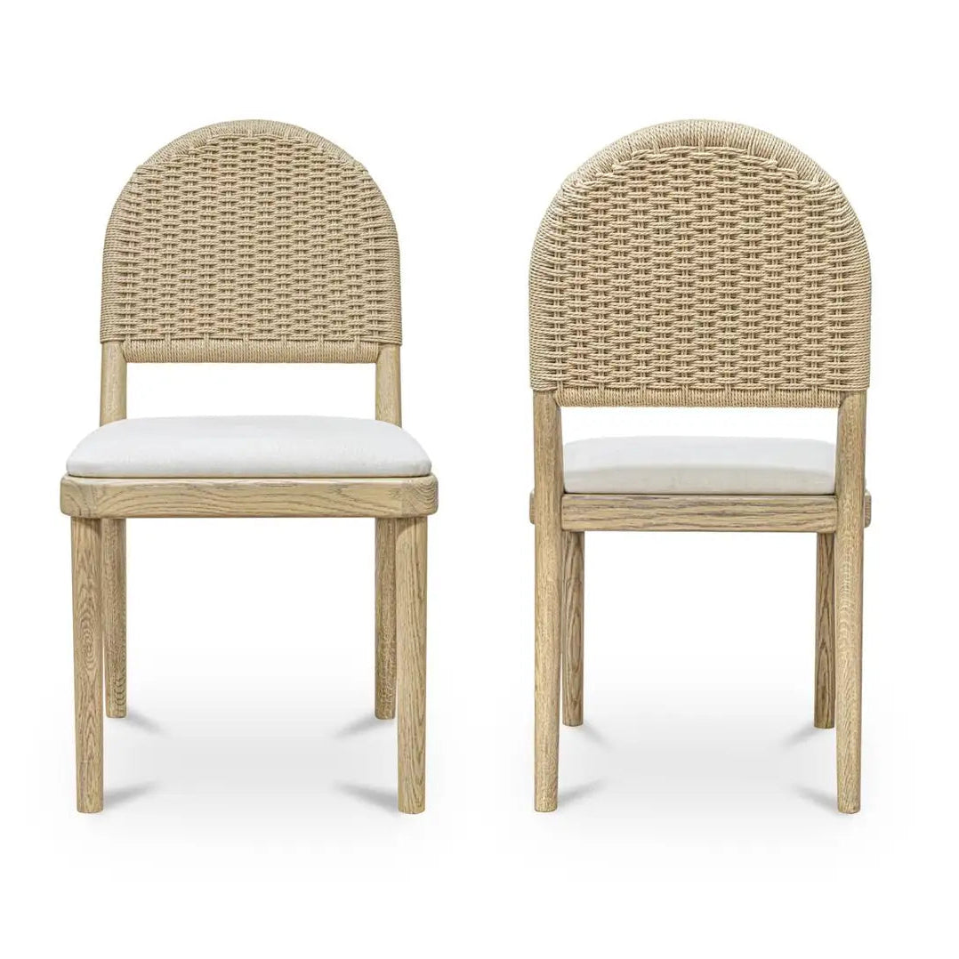 Claire Dining Chair Natural-Set of Two