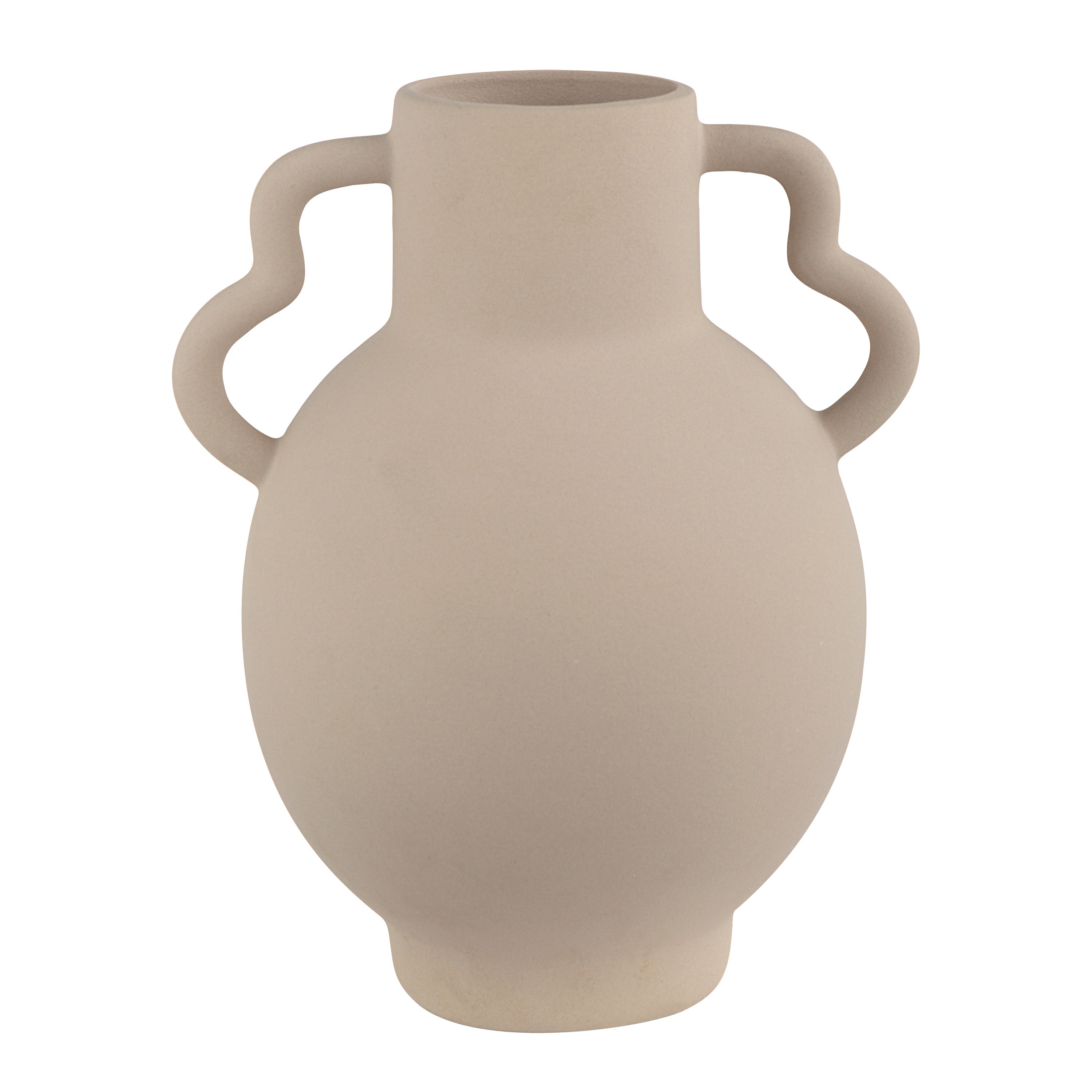 Monet Ceramic Beige Vase