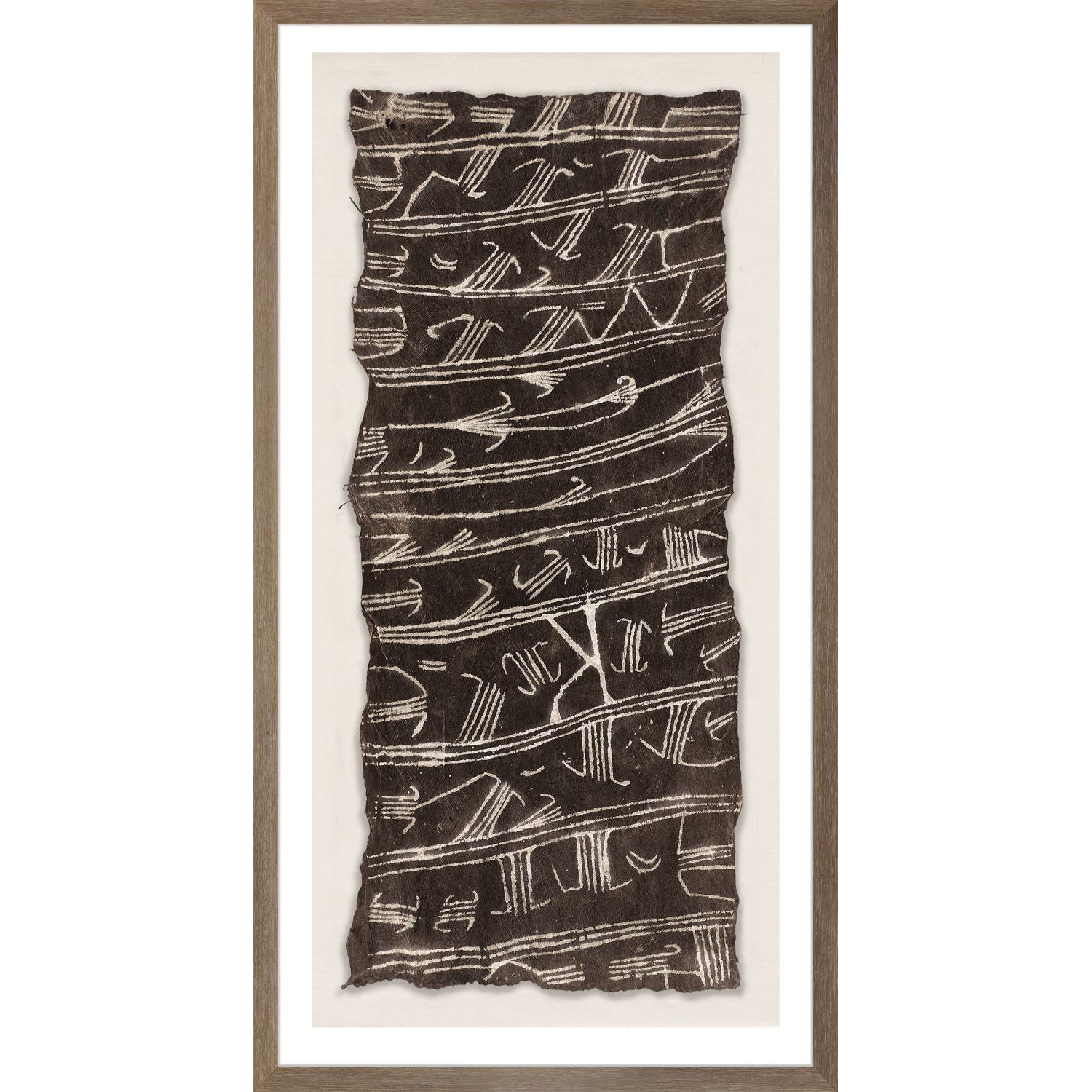 BARK CLOTH III - MOCHA