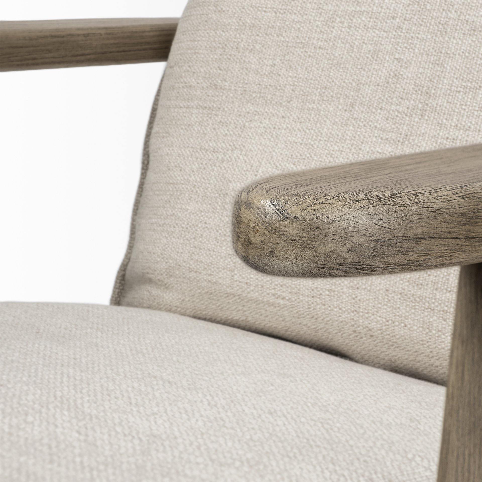 Olympus Chair, Beige - Reimagine Designs - Armchair