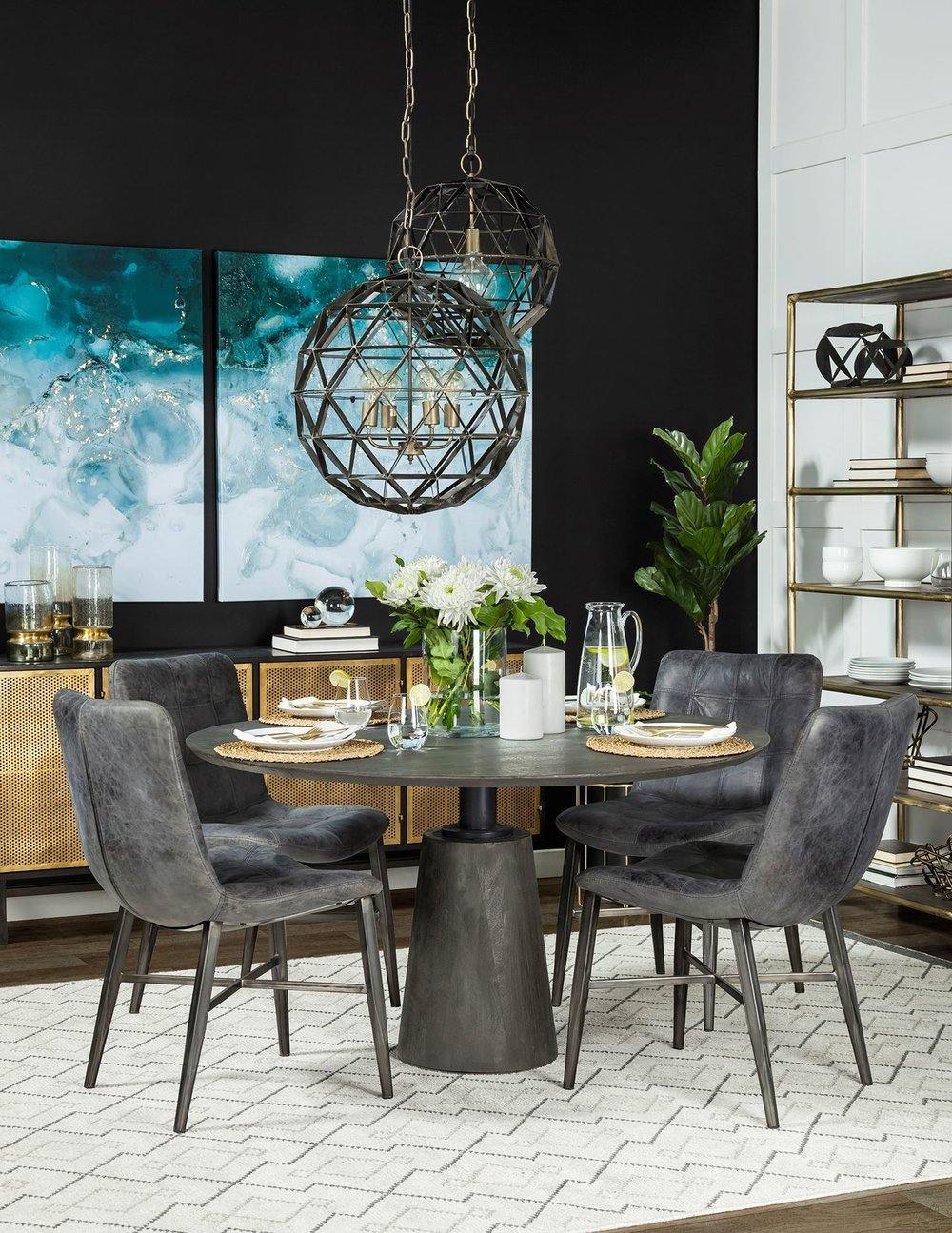 Maxwell Round Dining Table - Reimagine Designs - 