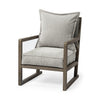Sherlock Accent Chair, Frost Gray - Reimagine Designs - Armchair, new