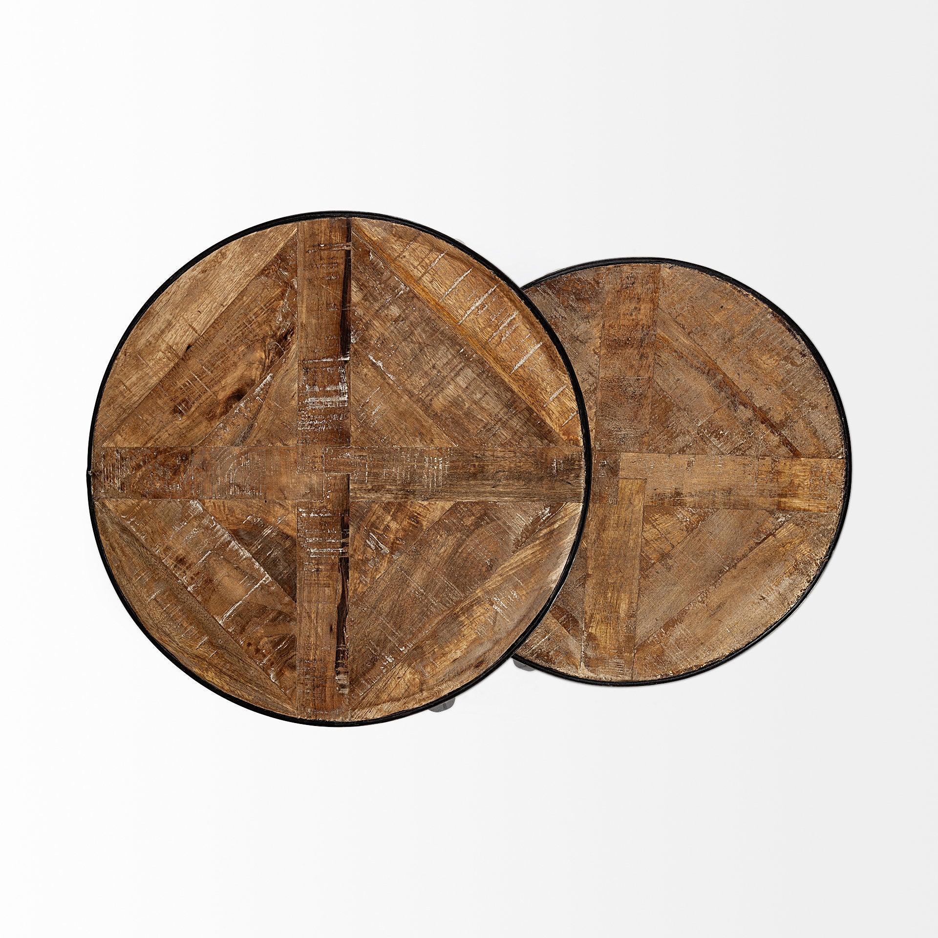 Clapp III (Set Of 2) Nesting Side Tables - Reimagine Designs - 