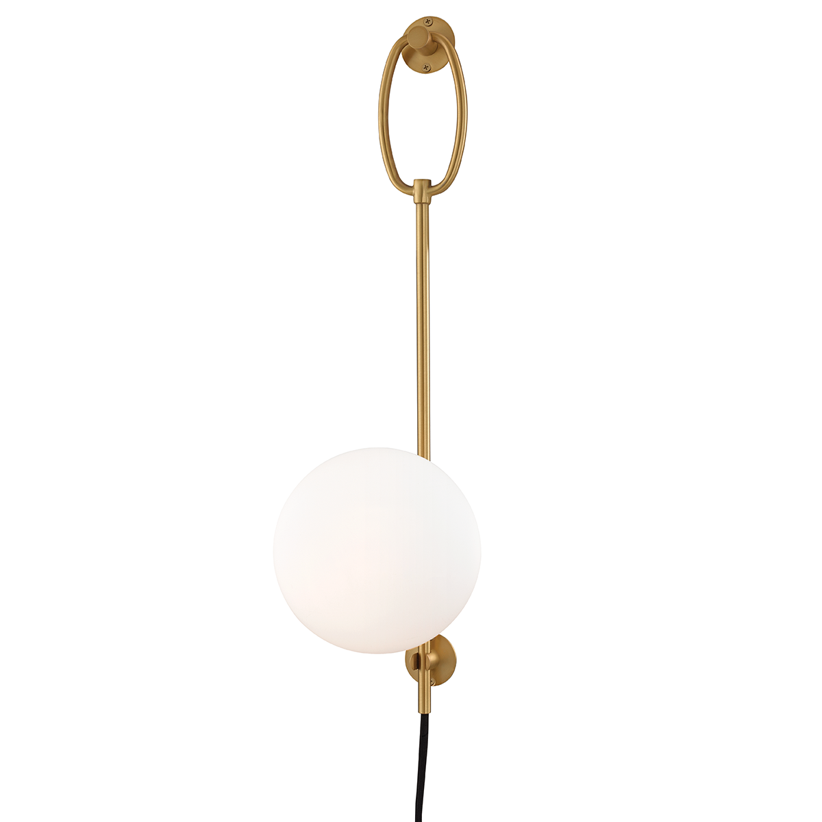 Gina Gold Plug in Wall Sconce - Reimagine Designs - new, Sconce
