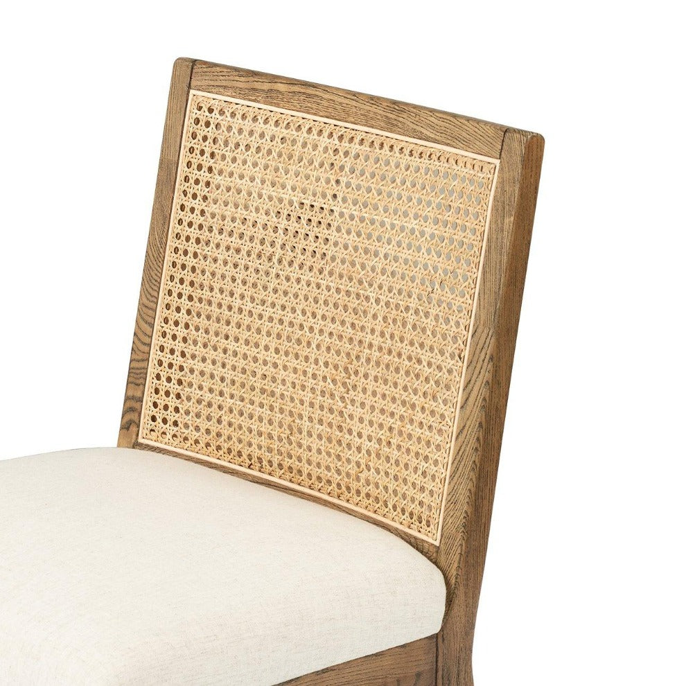 ANTONIA CANE ARMLESS NATURAL DINING CHAIR - Reimagine Designs - Dining Chair, new