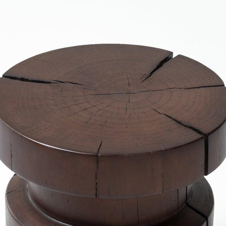 INEZ END TABLE, BROWN - Reimagine Designs - new, side table, Side Tables