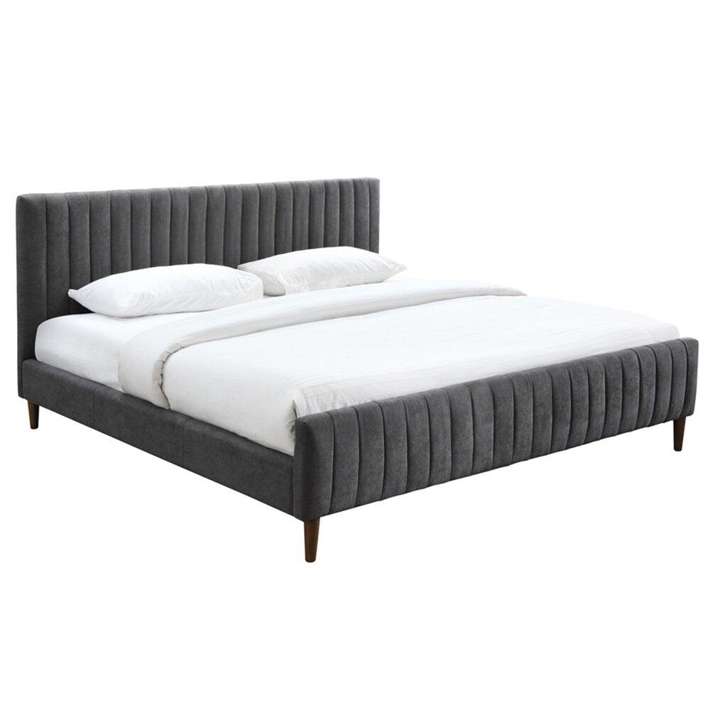 Hannah Bed - Charcoal - Reimagine Designs - bed