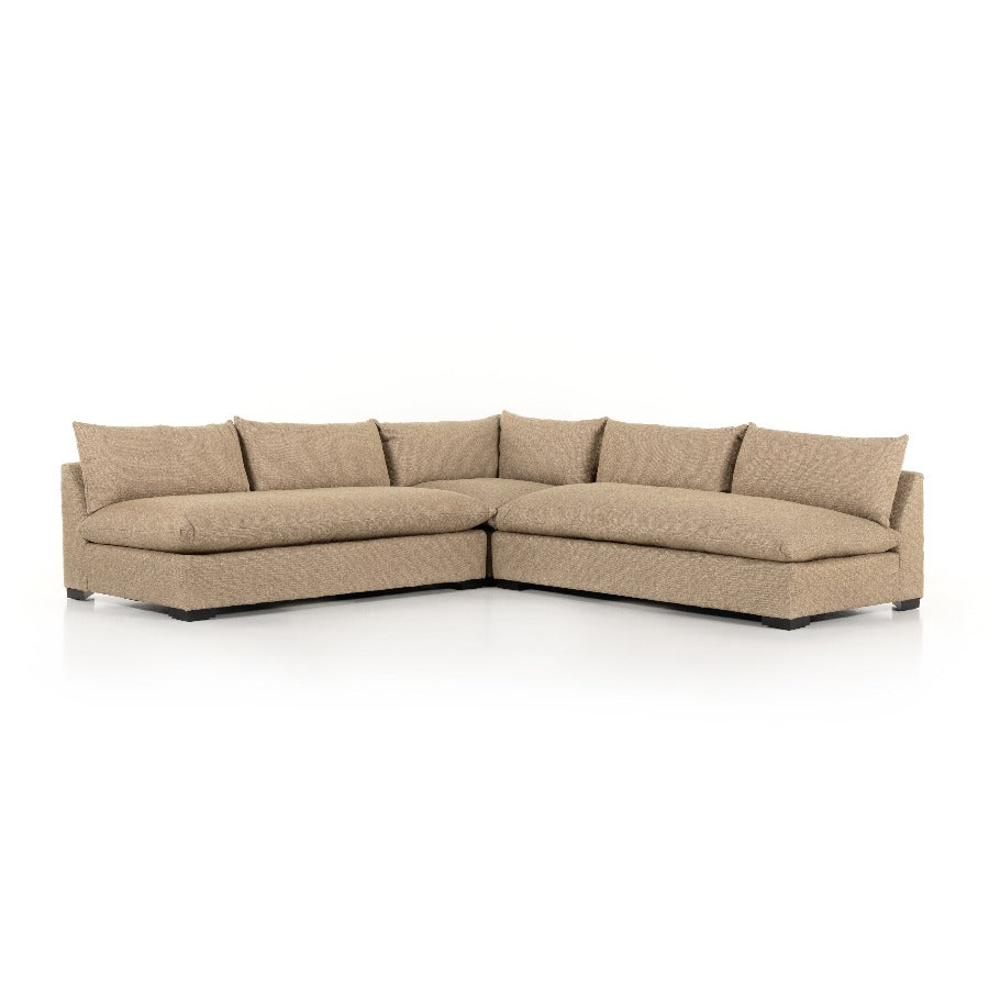 Grant 3-Piece Sectional, Sand