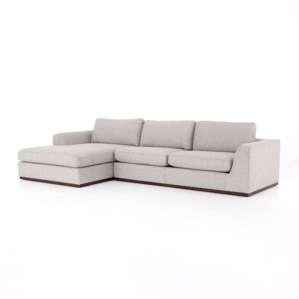 Colt Silver 2-Piece Sectional - Reimagine Designs - new, Sectional