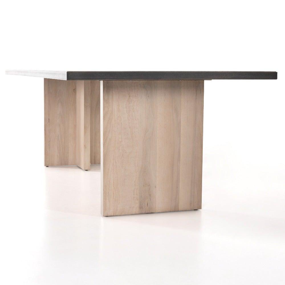 Cross Ashen Walnut Dining Table - Reimagine Designs - dining table, new