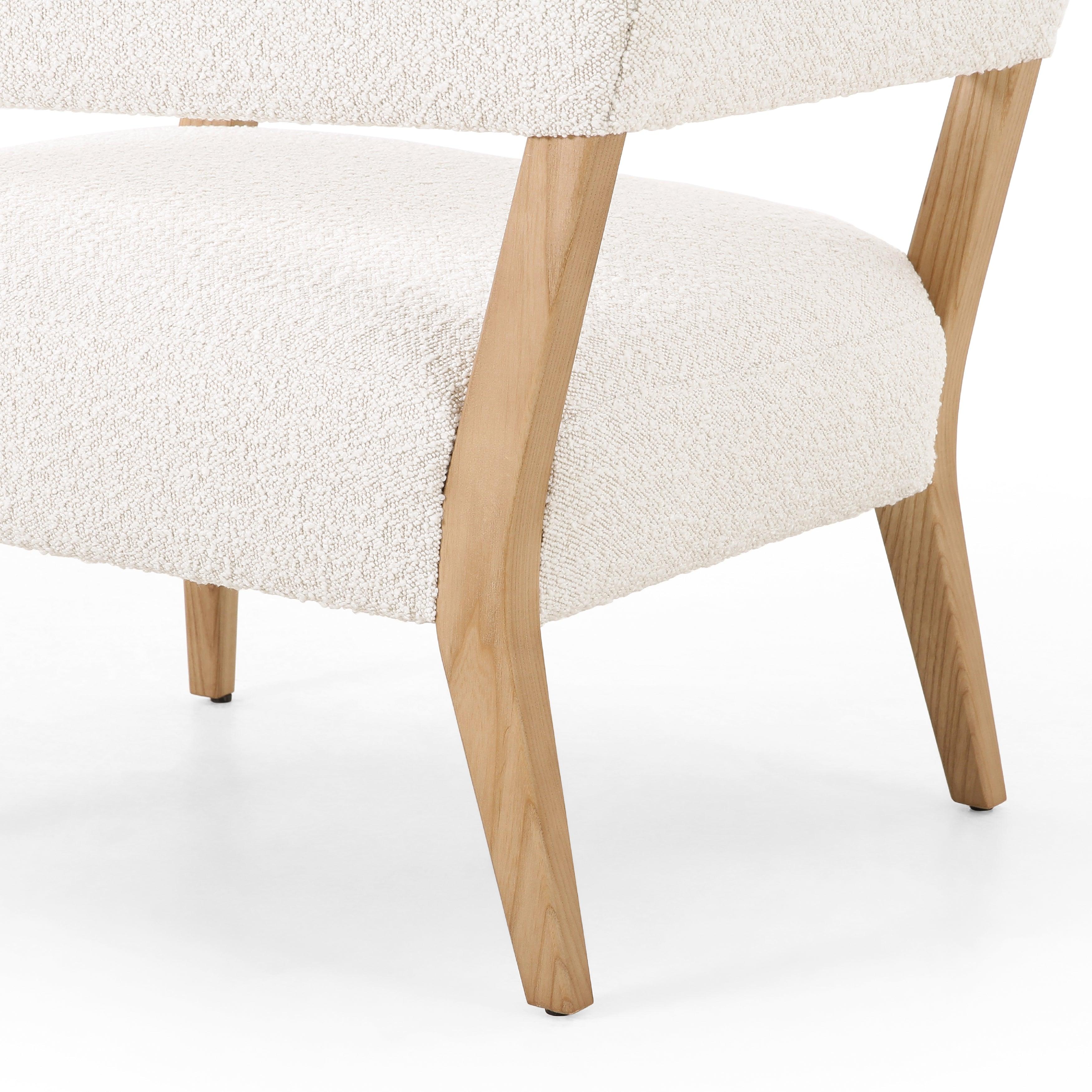 Gary Club Chair, Boucle - Reimagine Designs - Accent Chair, Armchair, new