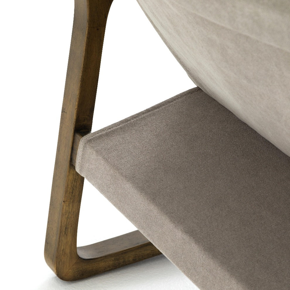 Ace Chair, Pewter - Reimagine Designs - Armchair
