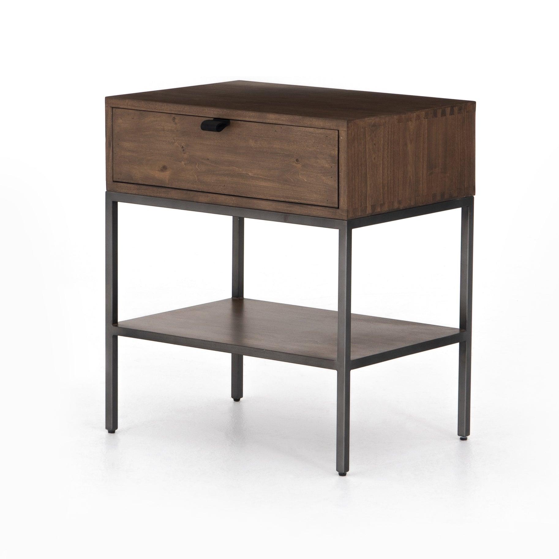 TREY NIGHTSTAND, AUBURN - Reimagine Designs - new, Nightstand, Side Tables