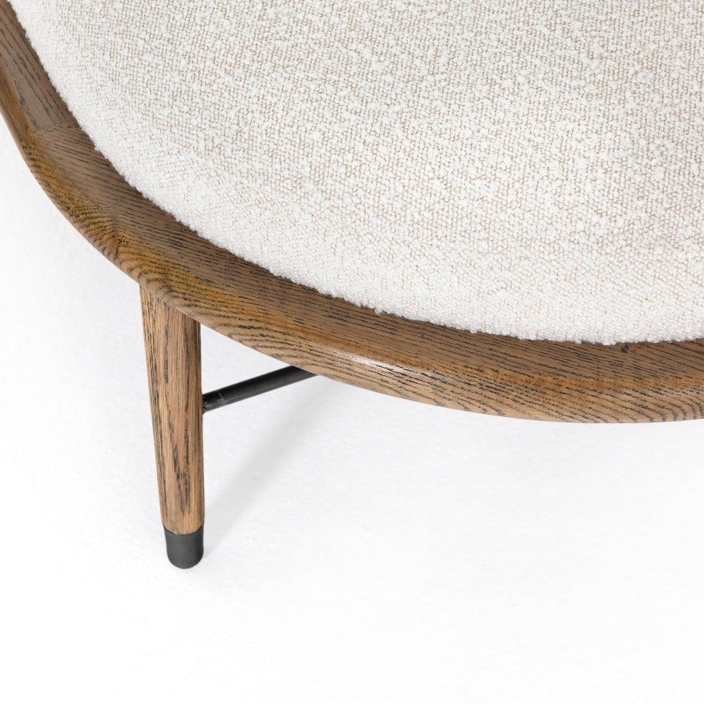 Petra Knoll Natural Ottoman Bench - Reimagine Designs - coffee table, new, ottoman