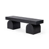 KEANE BENCH, BLACK ELM - Reimagine Designs - bench, new