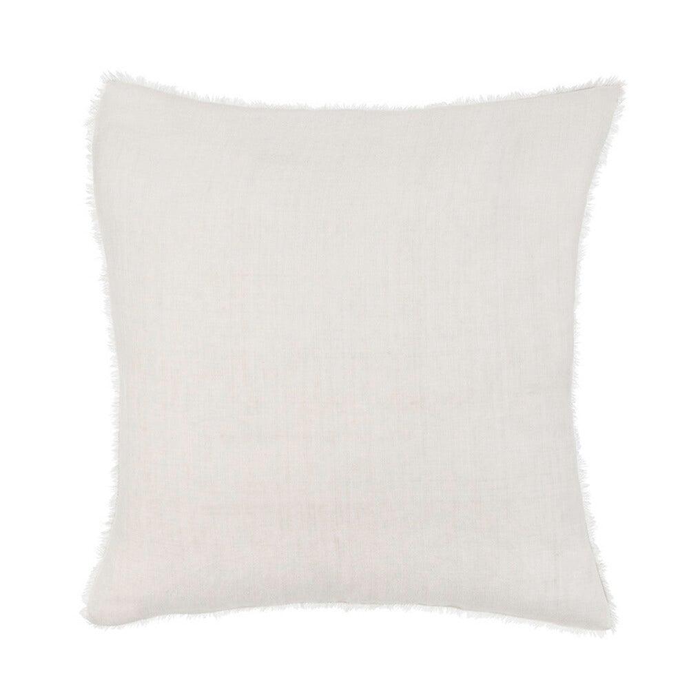 Lina Linen Pillow, Natural - Reimagine Designs - new, Pillows