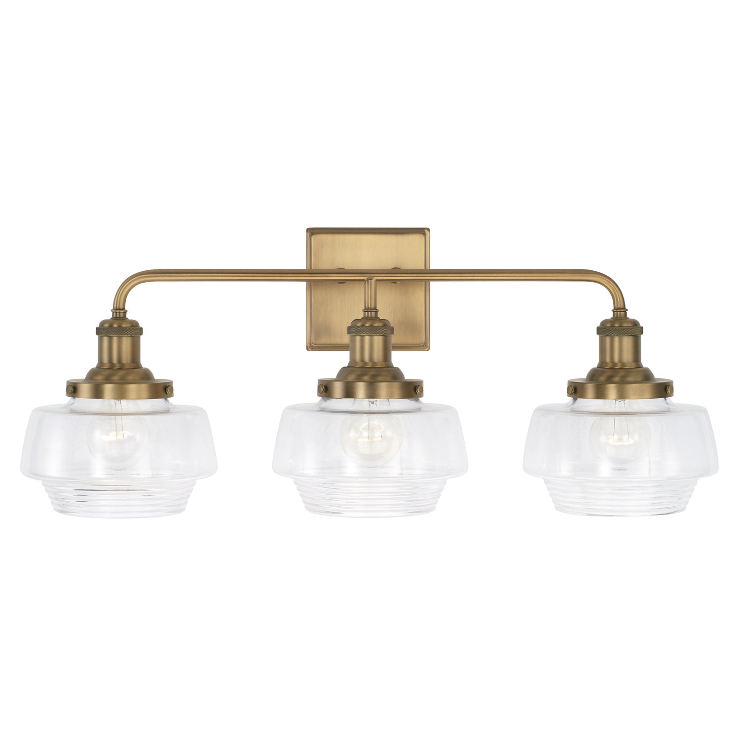 Miller Ribbed Glass Sconce Collection