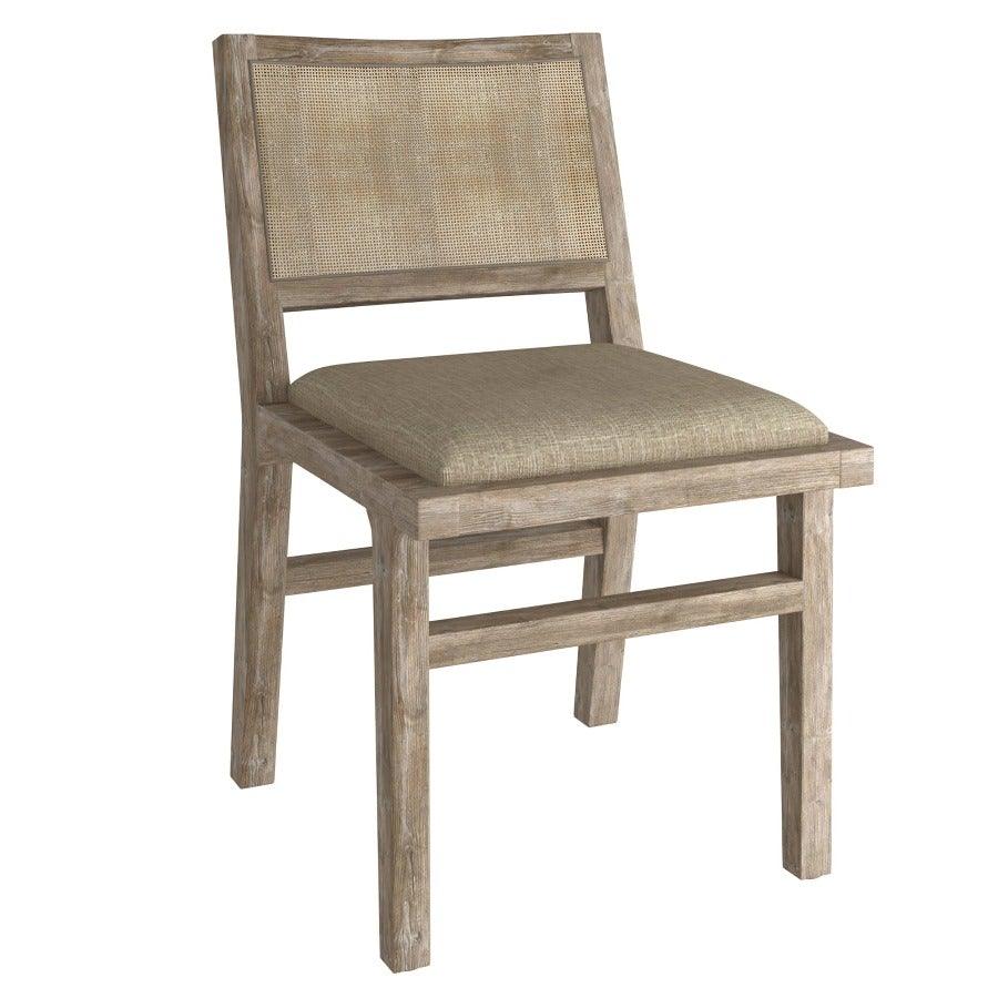 Clive Side Chair, Beige. Set of 2 - Reimagine Designs - Accent Chair, Armchair, Dining Chair, new