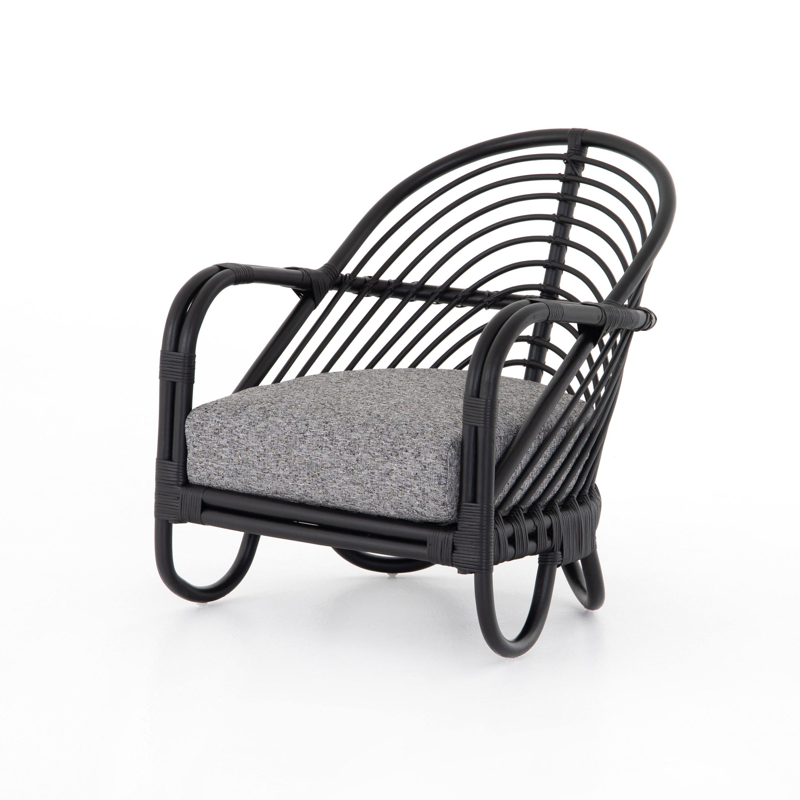 Marina Chair, Ebony - Reimagine Designs - Armchair, new