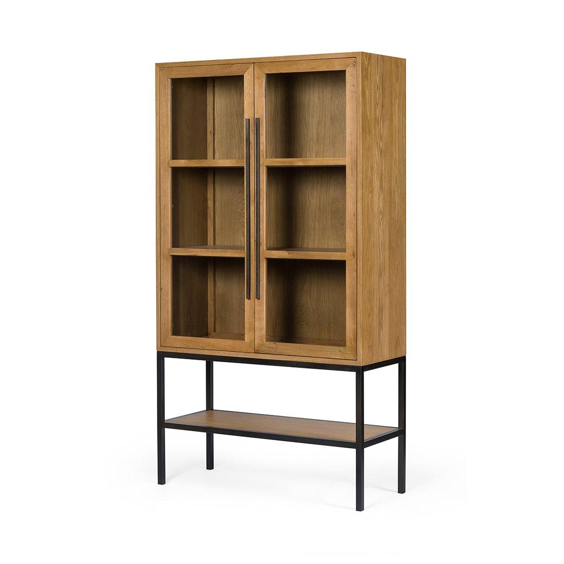 Isaak Oak Cabinet - Reimagine Designs - Bookcases, new