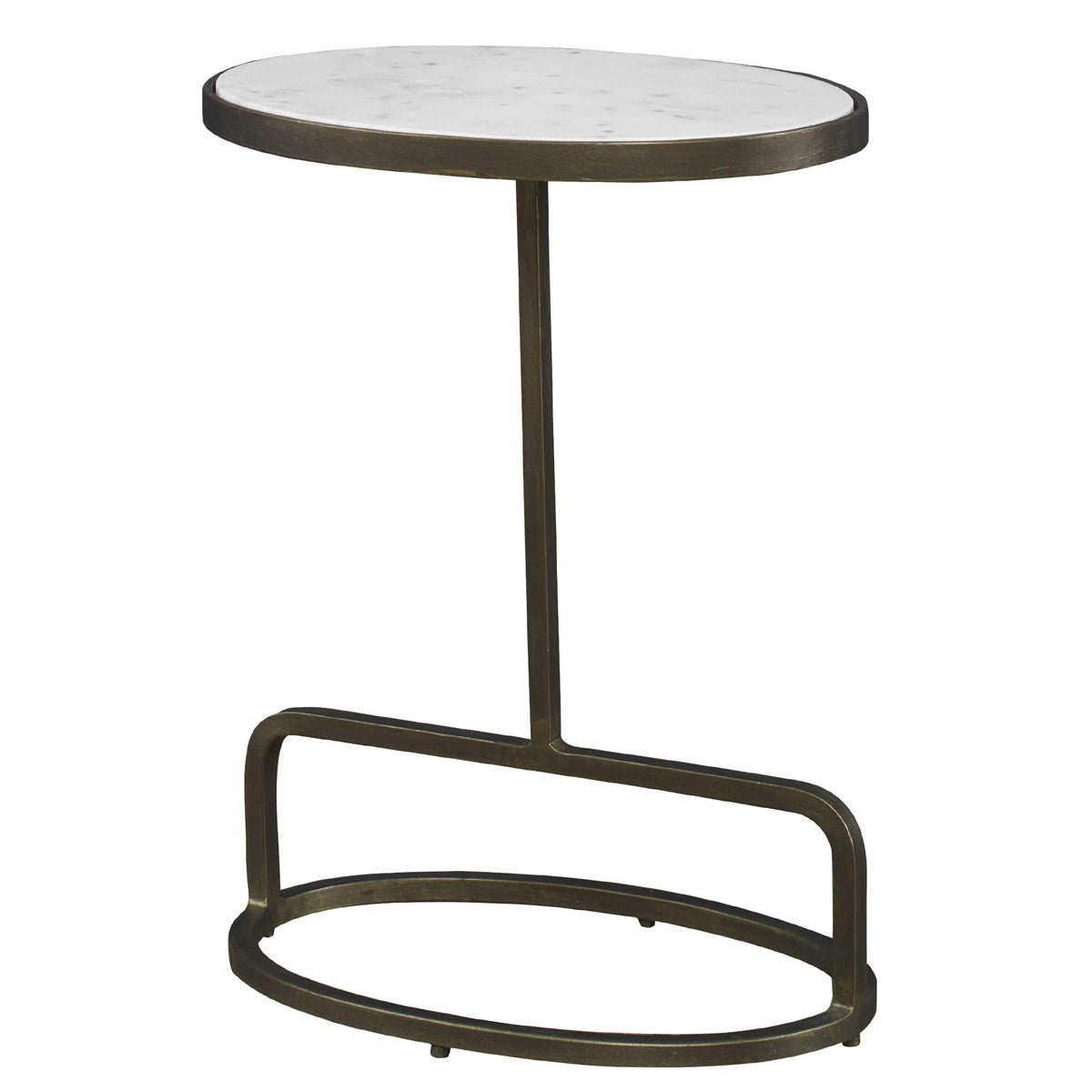Jessenia Marble Accent Table