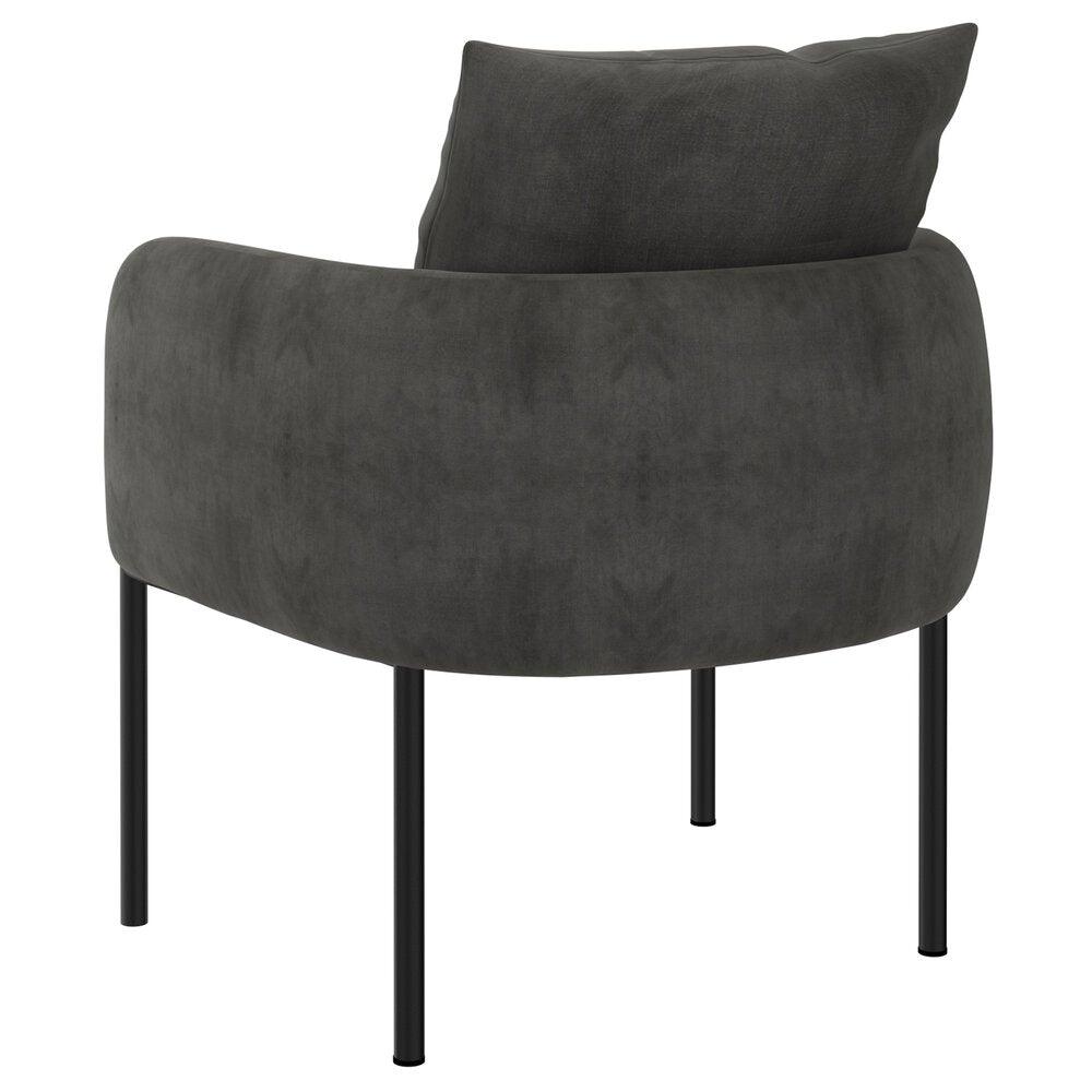 Petrie Charcoal Accent Chair - Reimagine Designs - Armchair
