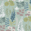 Bungalow Botanical Seafoam Wallpaper - Reimagine Designs - 