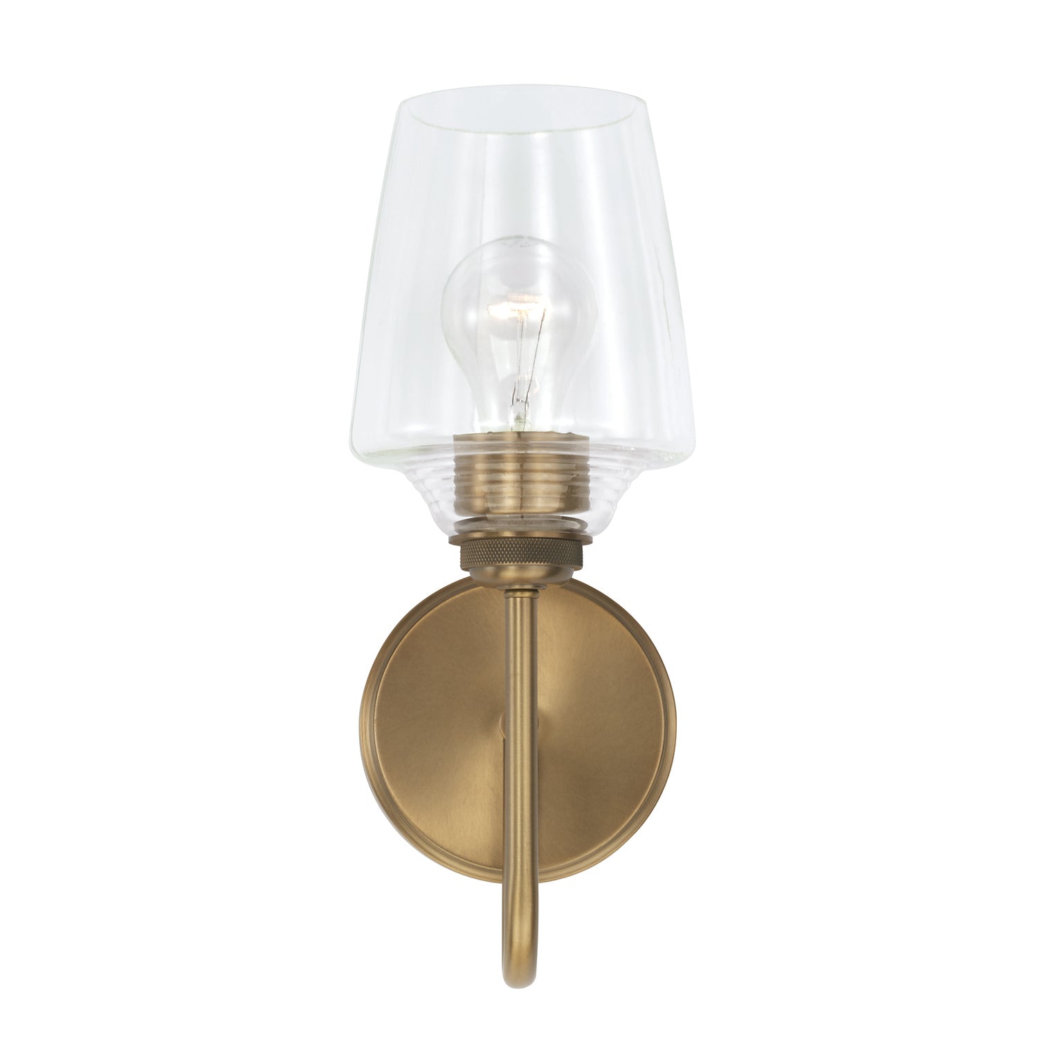 Miller Ribbed Glass Sconce Collection