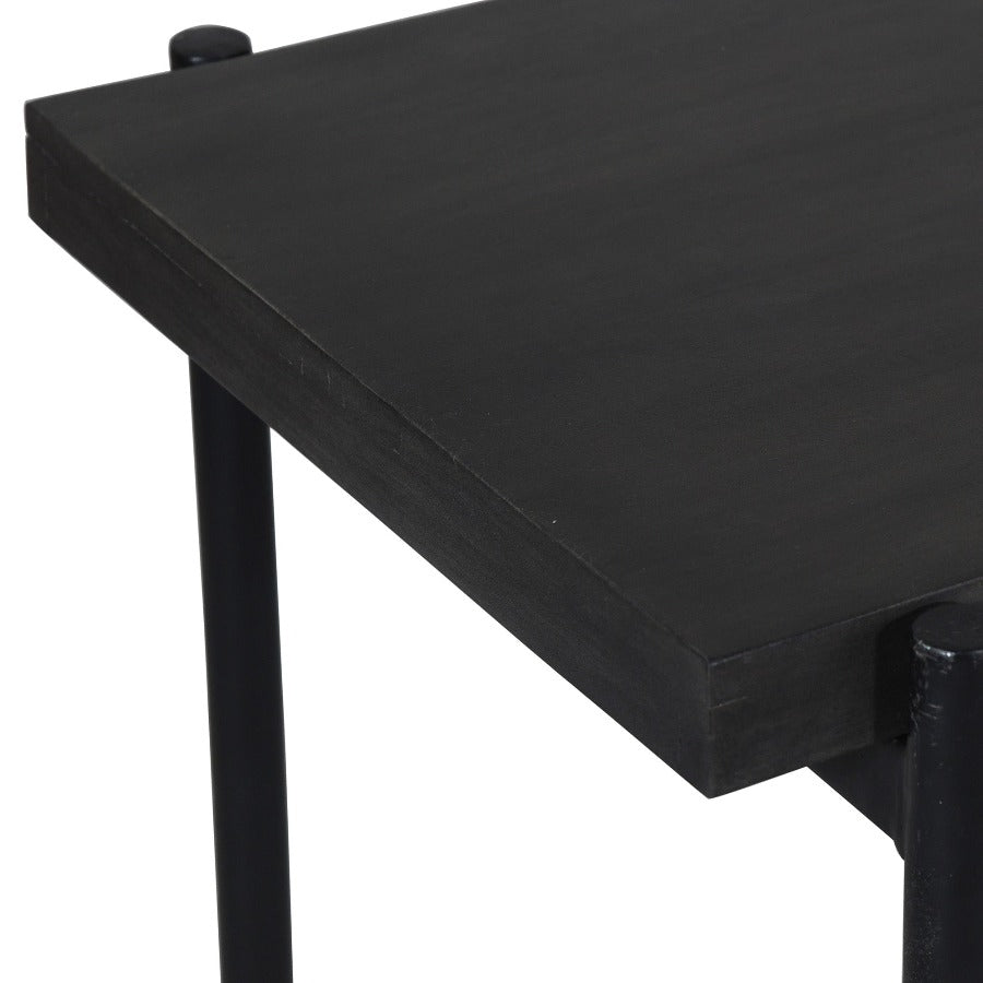 Navid Grey Wood Desk 