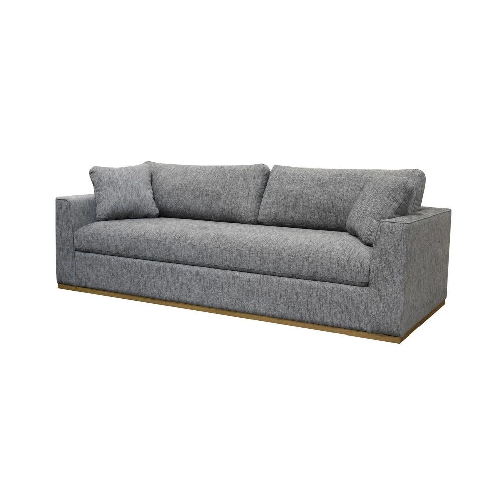Anderson Woven Charcoal Sofa