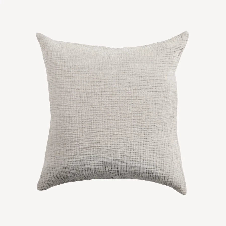 Crinkle Grey Pillow