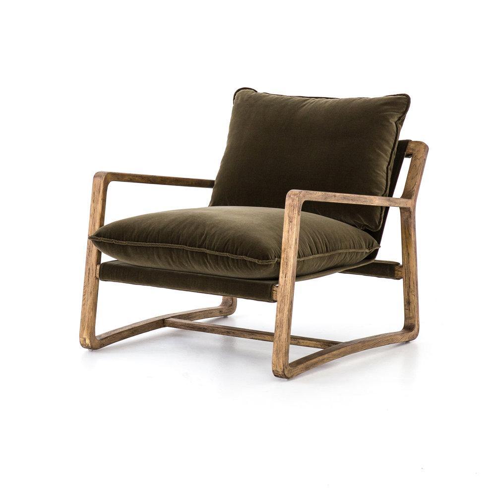 Ace Chair - Olive Green - Reimagine Designs - Armchair