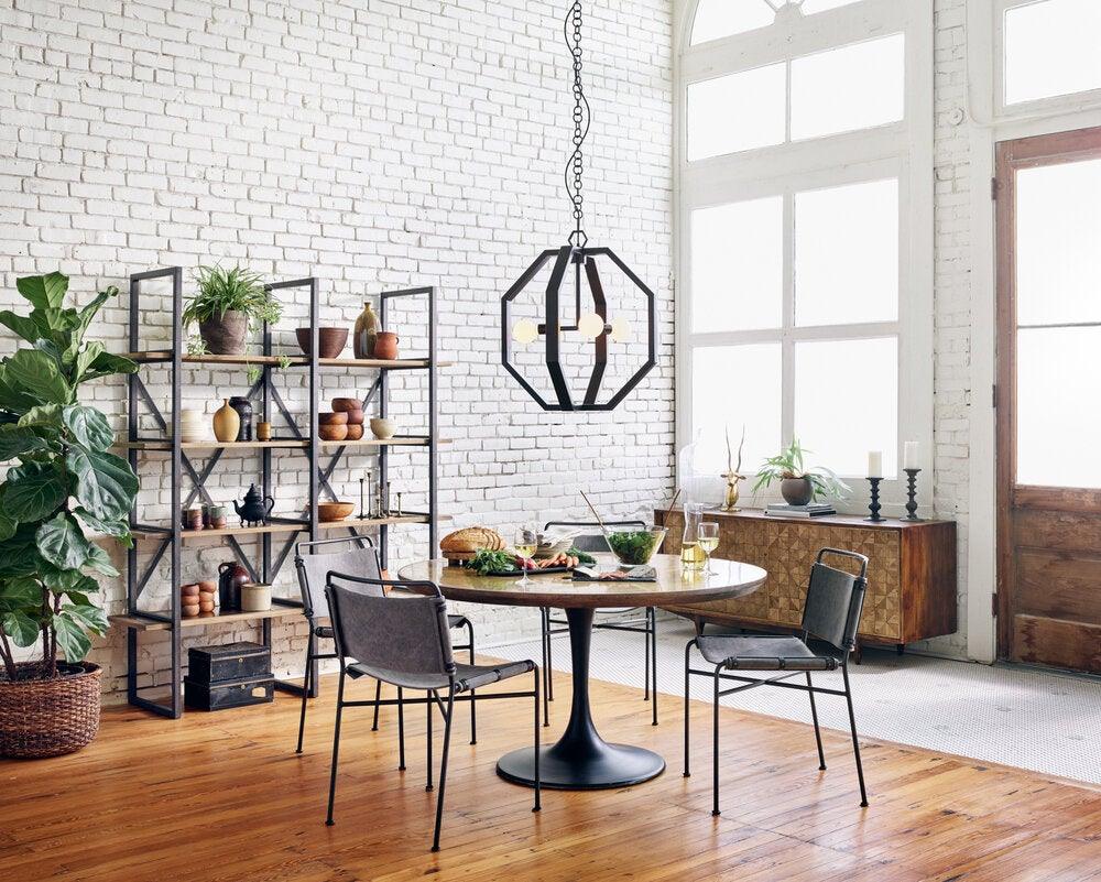 Wharton Dining Chair - Stonewash Grey - Reimagine Designs - Dining Chair