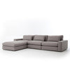 Bloor Sectional - Chess Pewter - Reimagine Designs - 