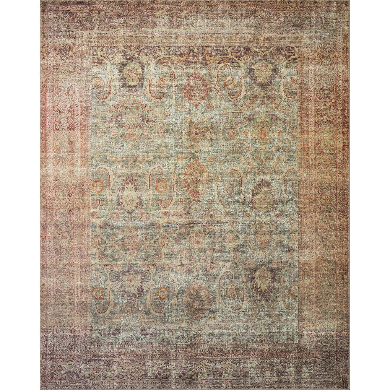 Amber Lewis Georgie Jade/Sunset Rug - Reimagine Designs - new, Pattern, rugs
