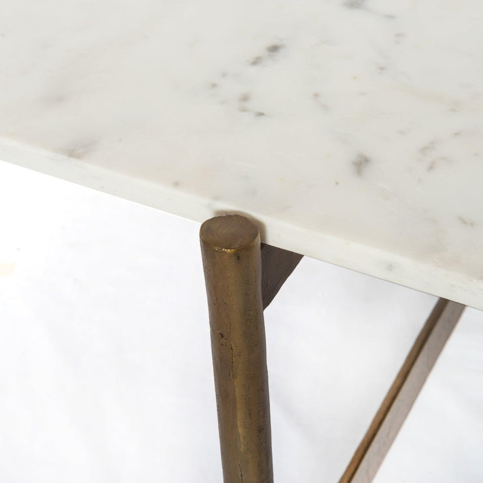 Adair Coffee Table, Brass - Reimagine Designs - coffee table, new