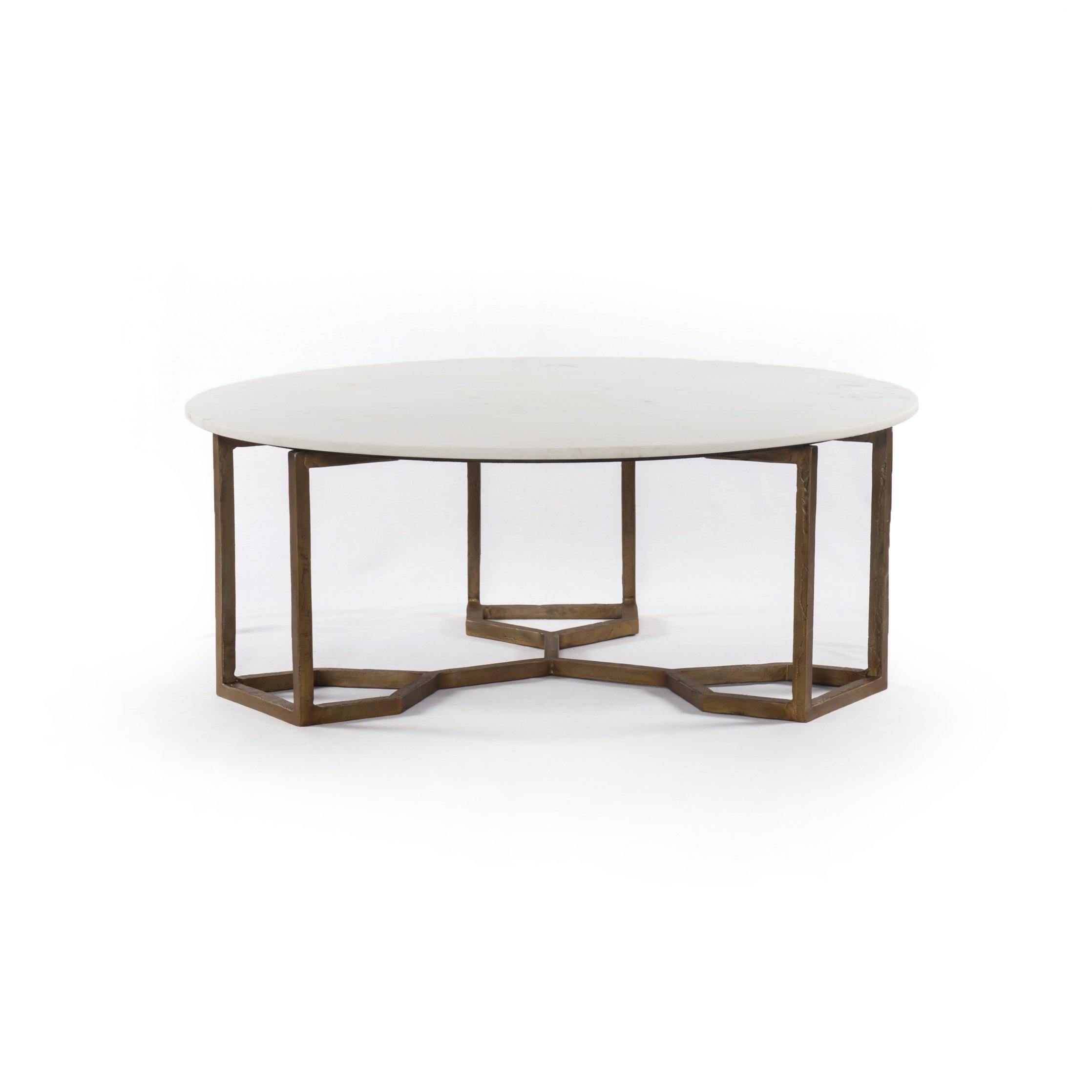 Naomi Coffee Table, Brass - Reimagine Designs - coffee table, new, Spring