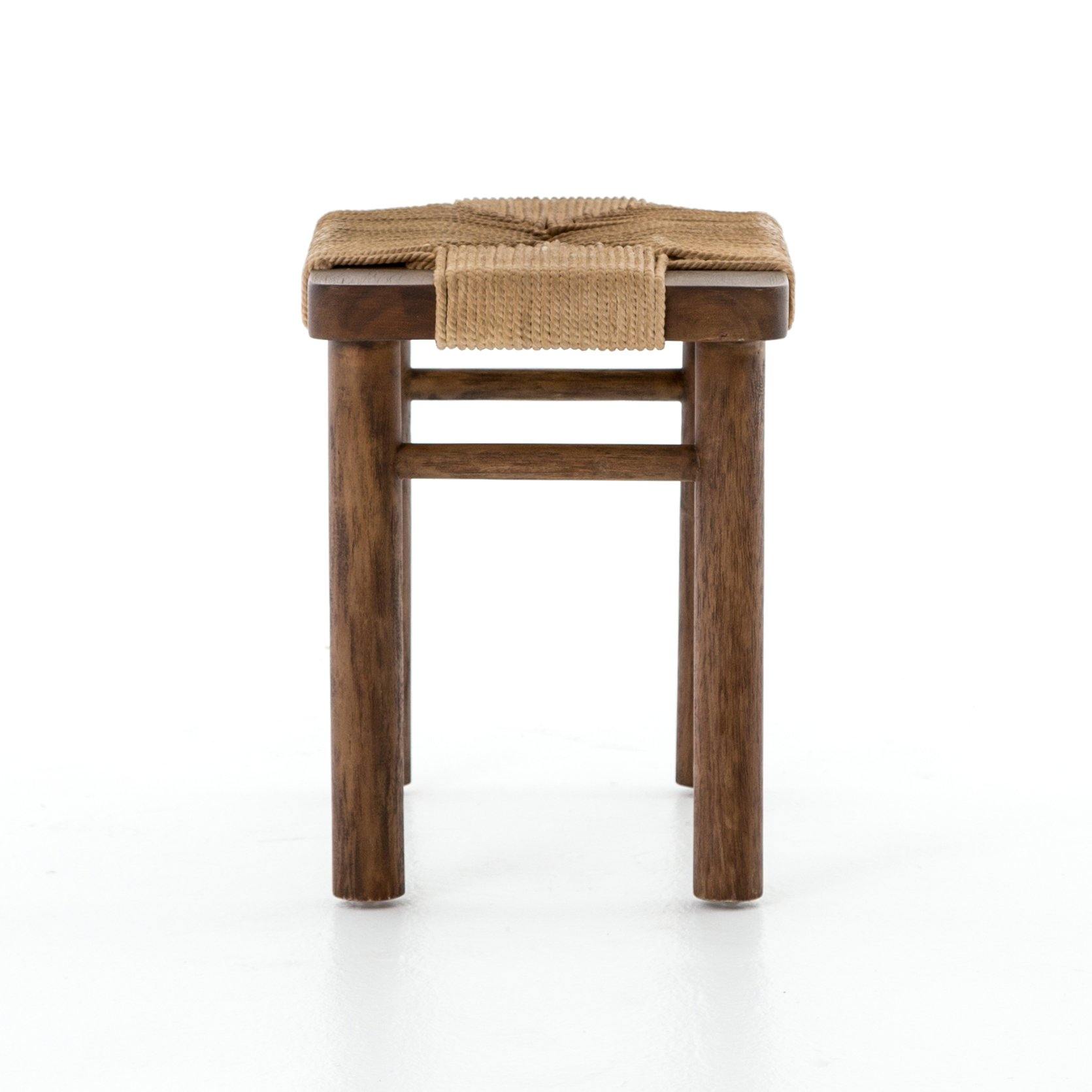 Shona Natural Stool - Reimagine Designs - bench, new, ottoman