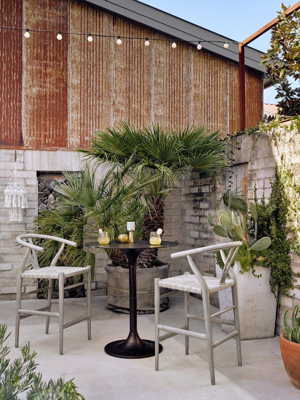 MUESTRA BAR + COUNTER STOOL, WEATHERED GREY - Reimagine Designs - new, stool
