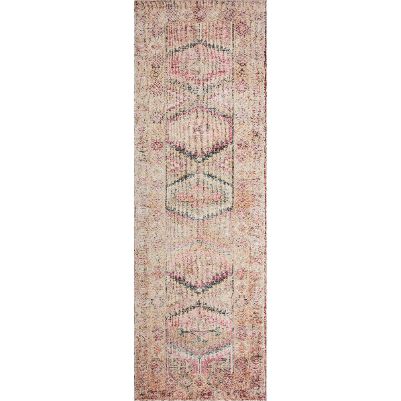 Loloi Layla Pink/Lagoon Rug