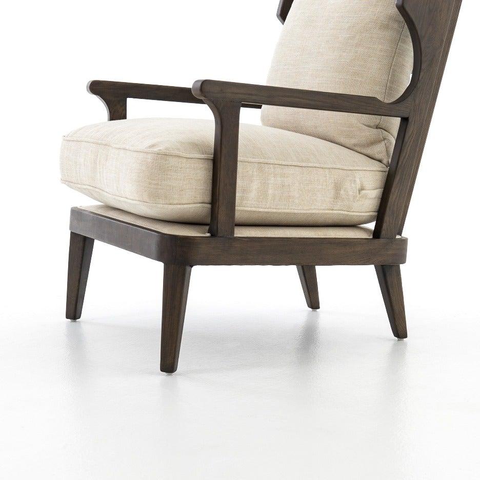 LENNON CHAIR, CAMBRIC IVORY - Reimagine Designs - Accent Chair, Armchair, new