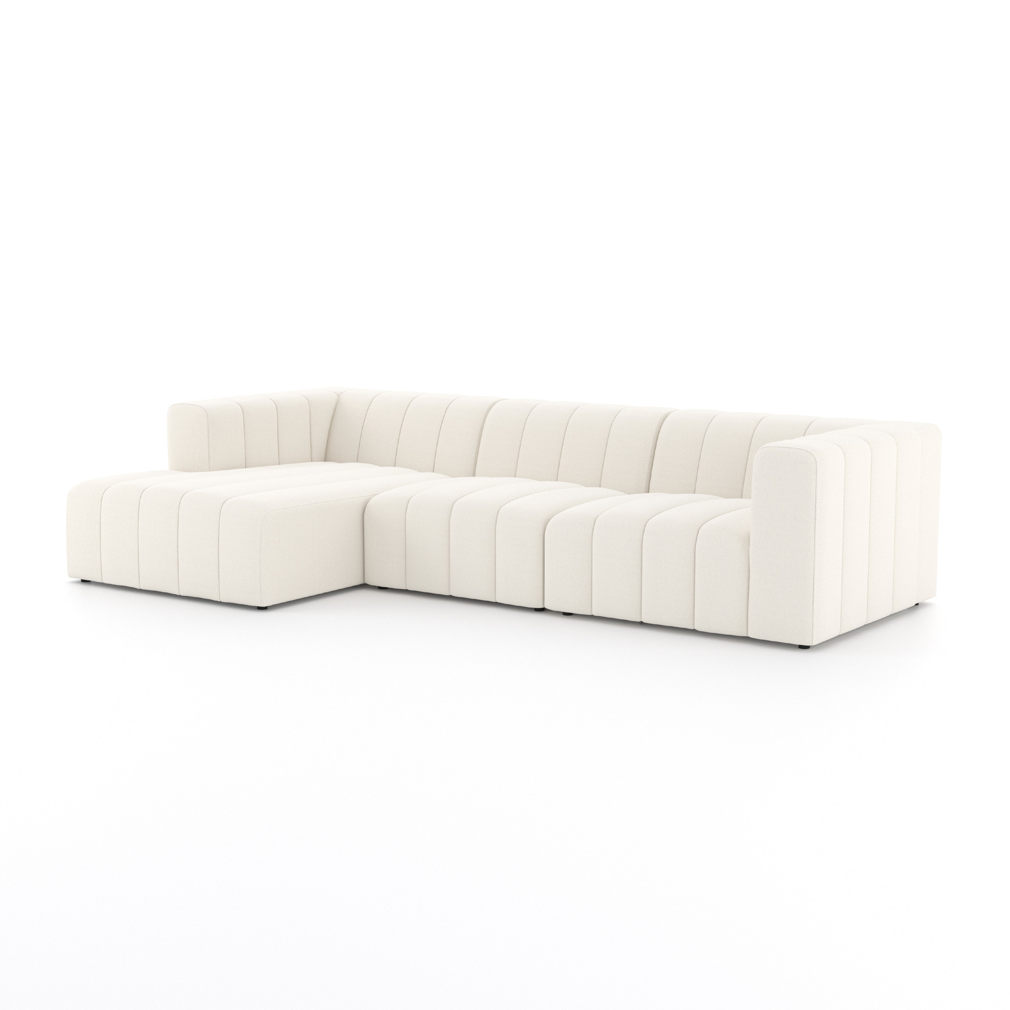 Langham 3PC Channeled Sectional