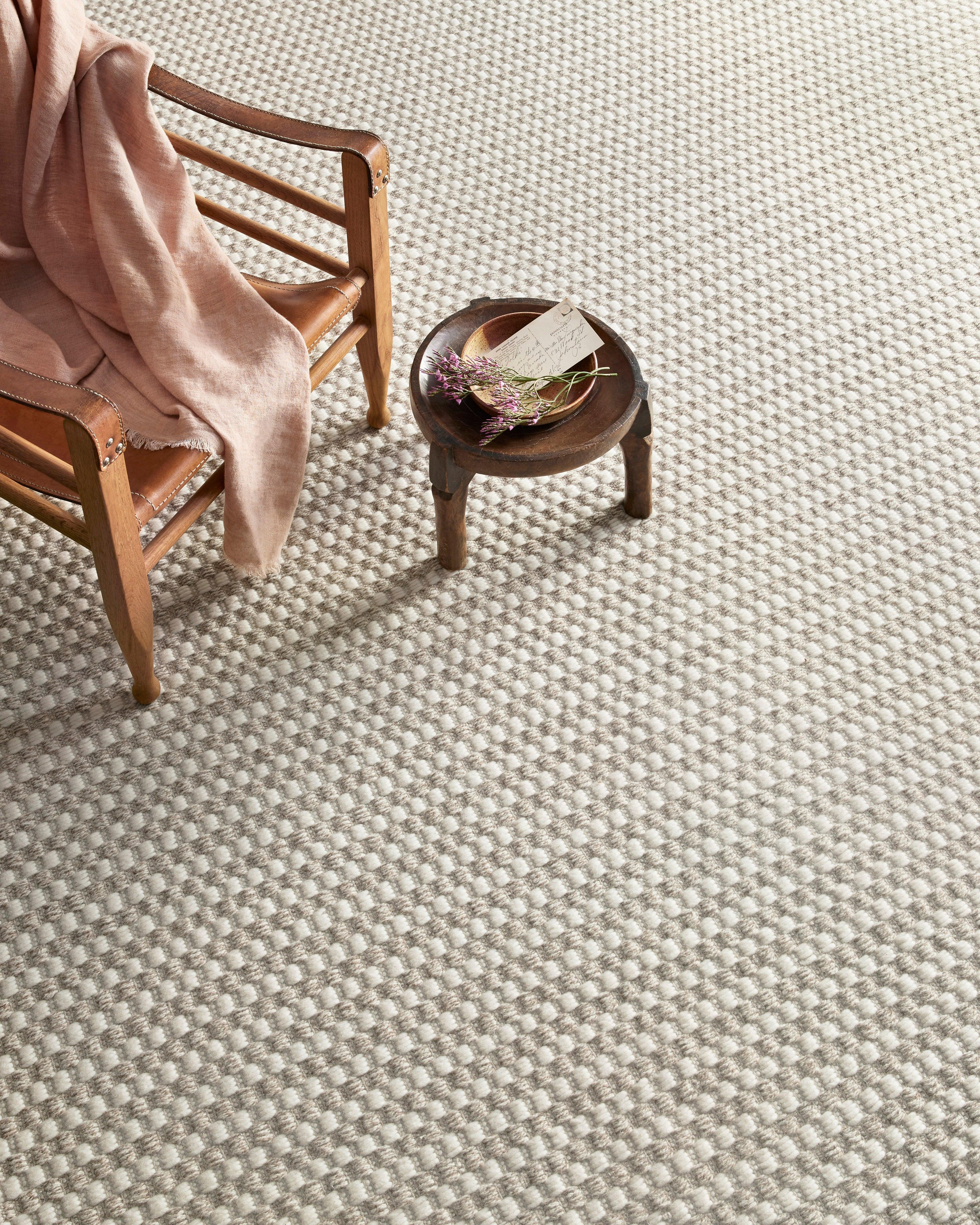 Amber Lewis Ojai Ivory/Stone Rug - Reimagine Designs - new, Pattern, Rug, rugs, Solid