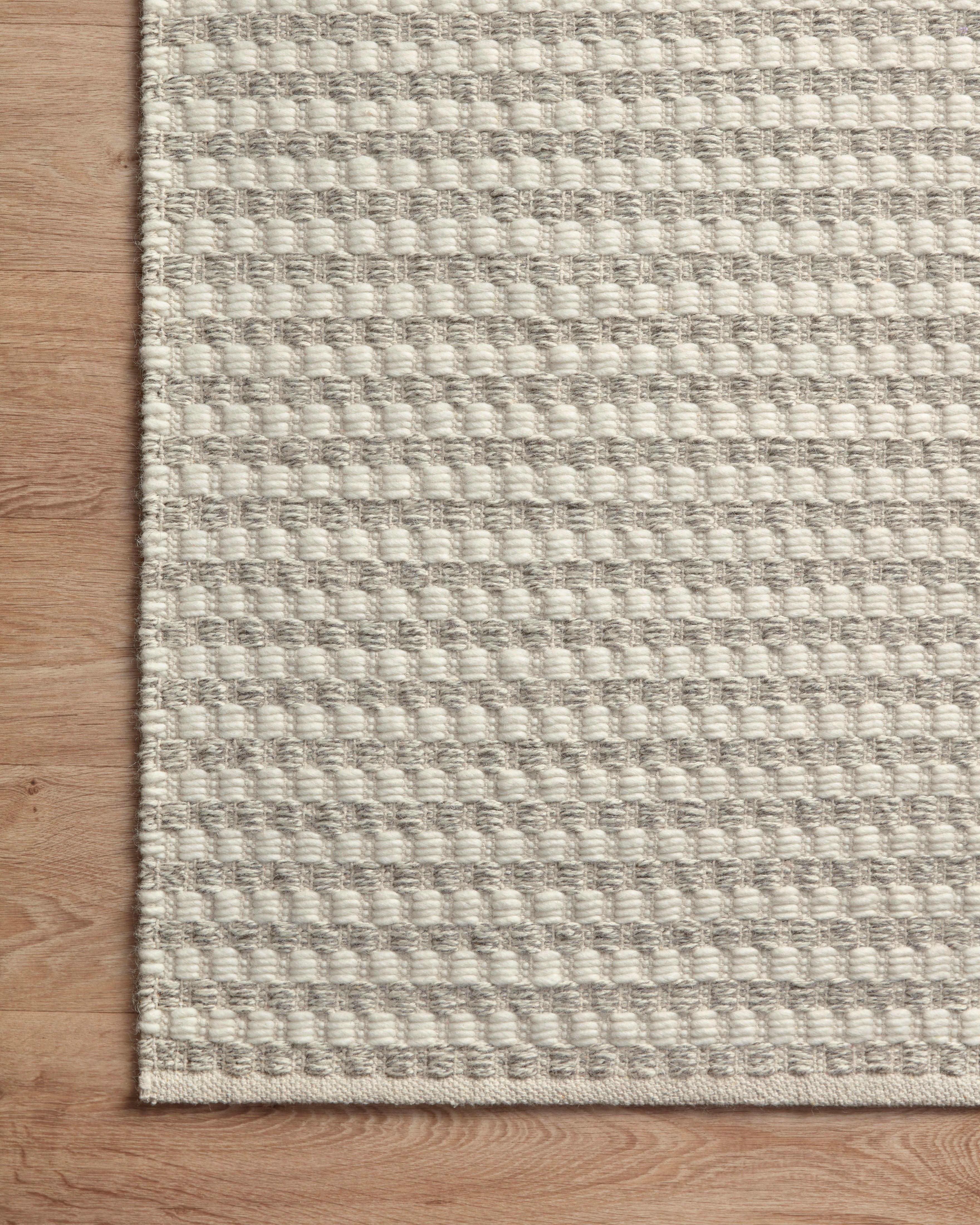 Amber Lewis Ojai Ivory/Stone Rug - Reimagine Designs - new, Pattern, Rug, rugs, Solid