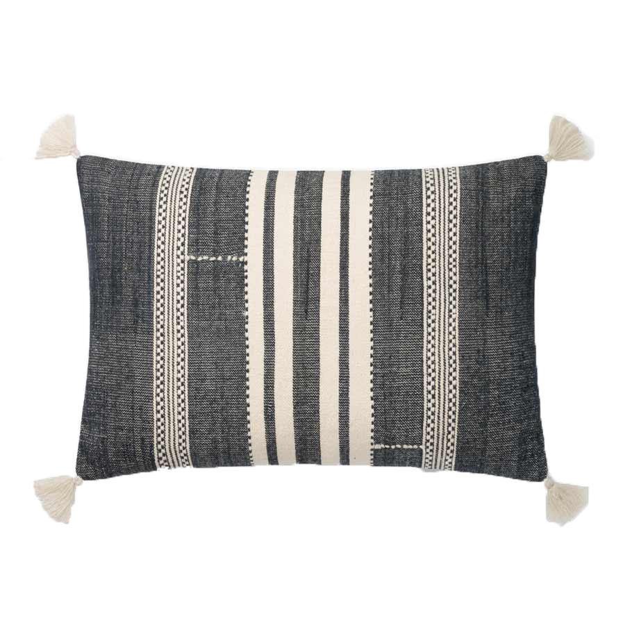 Magnolia Home Navy/Ivory Pillow - Reimagine Designs - Pillows