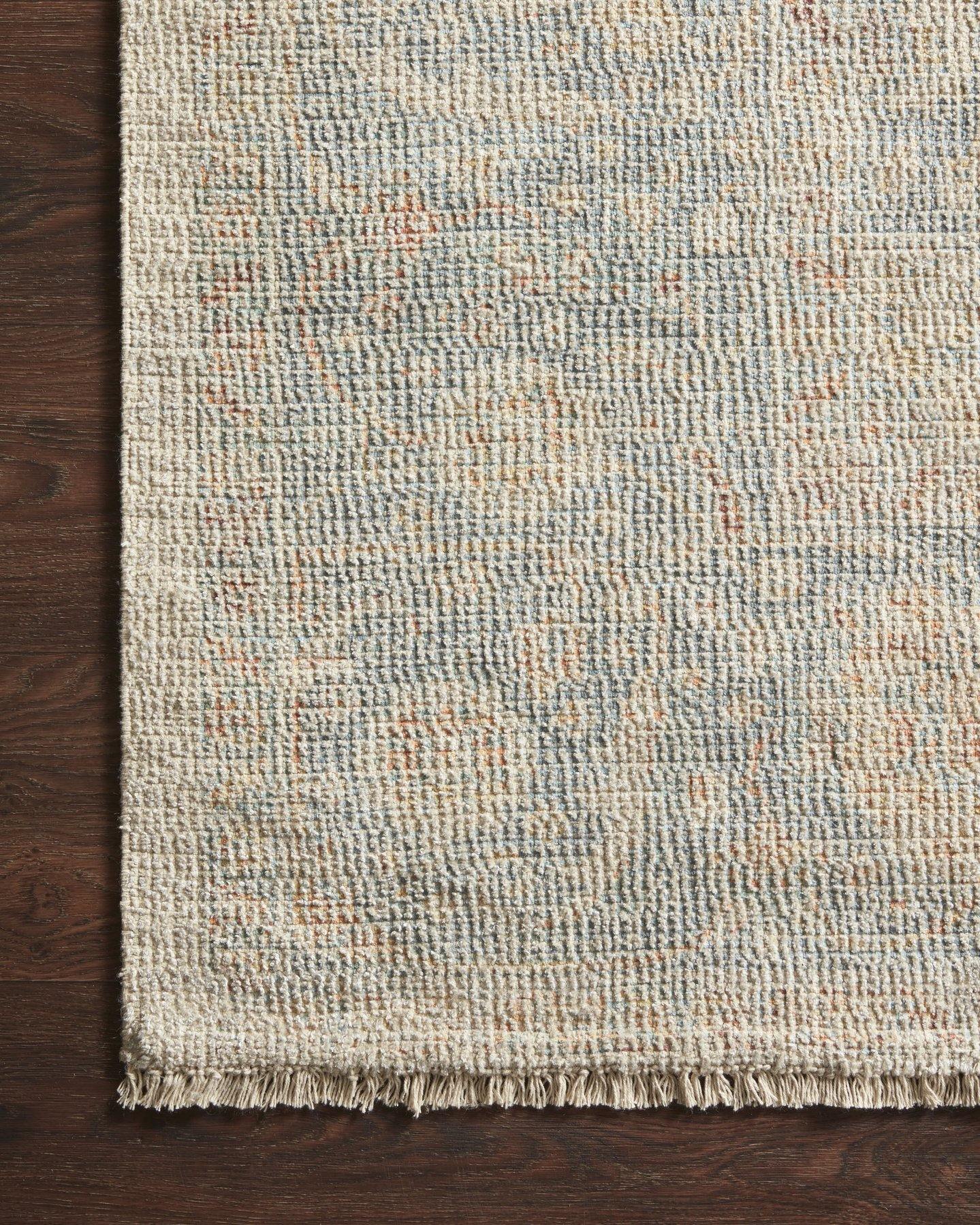 PRIYA BONE/BLUESTONE RUG - Reimagine Designs - new, Pattern, Rug