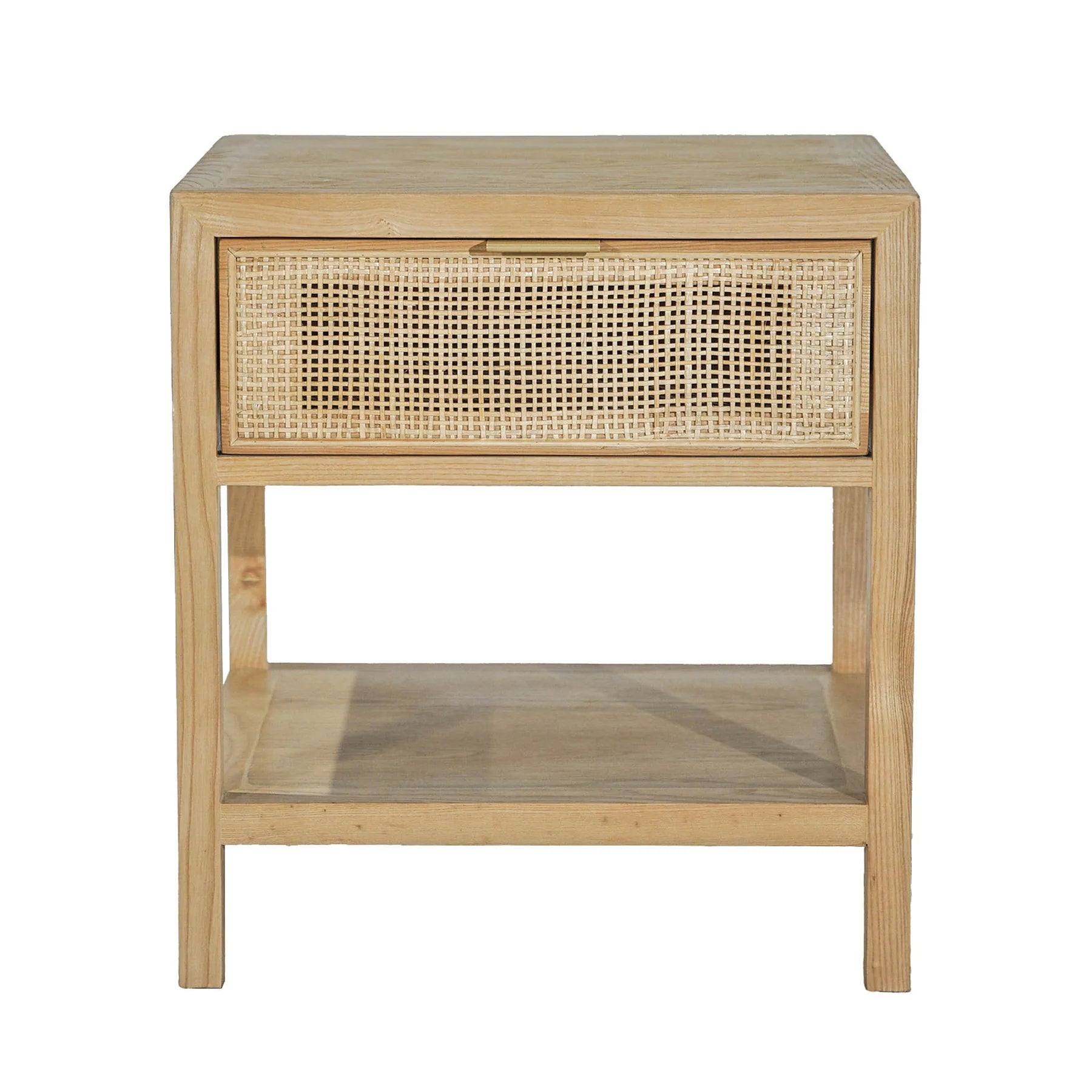 Rattan Natural Side Table/Night Stand