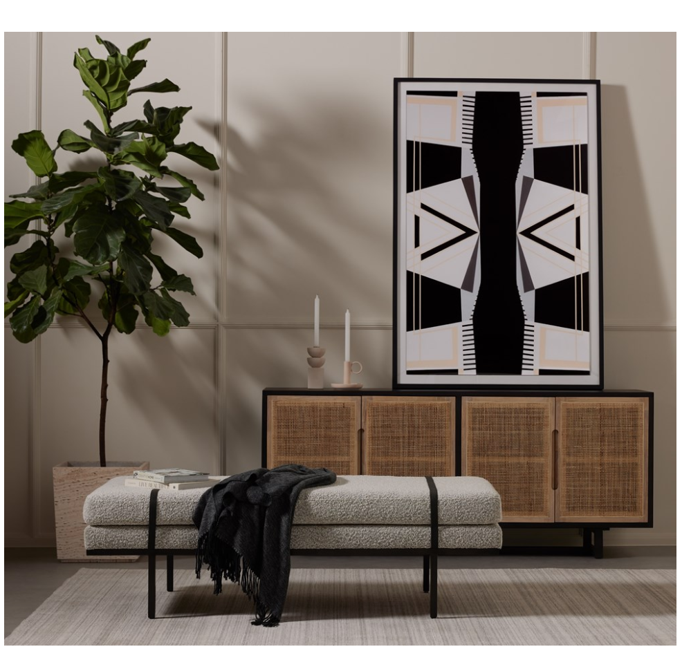 Clarita Sideboard, Black - Reimagine Designs - new, side board