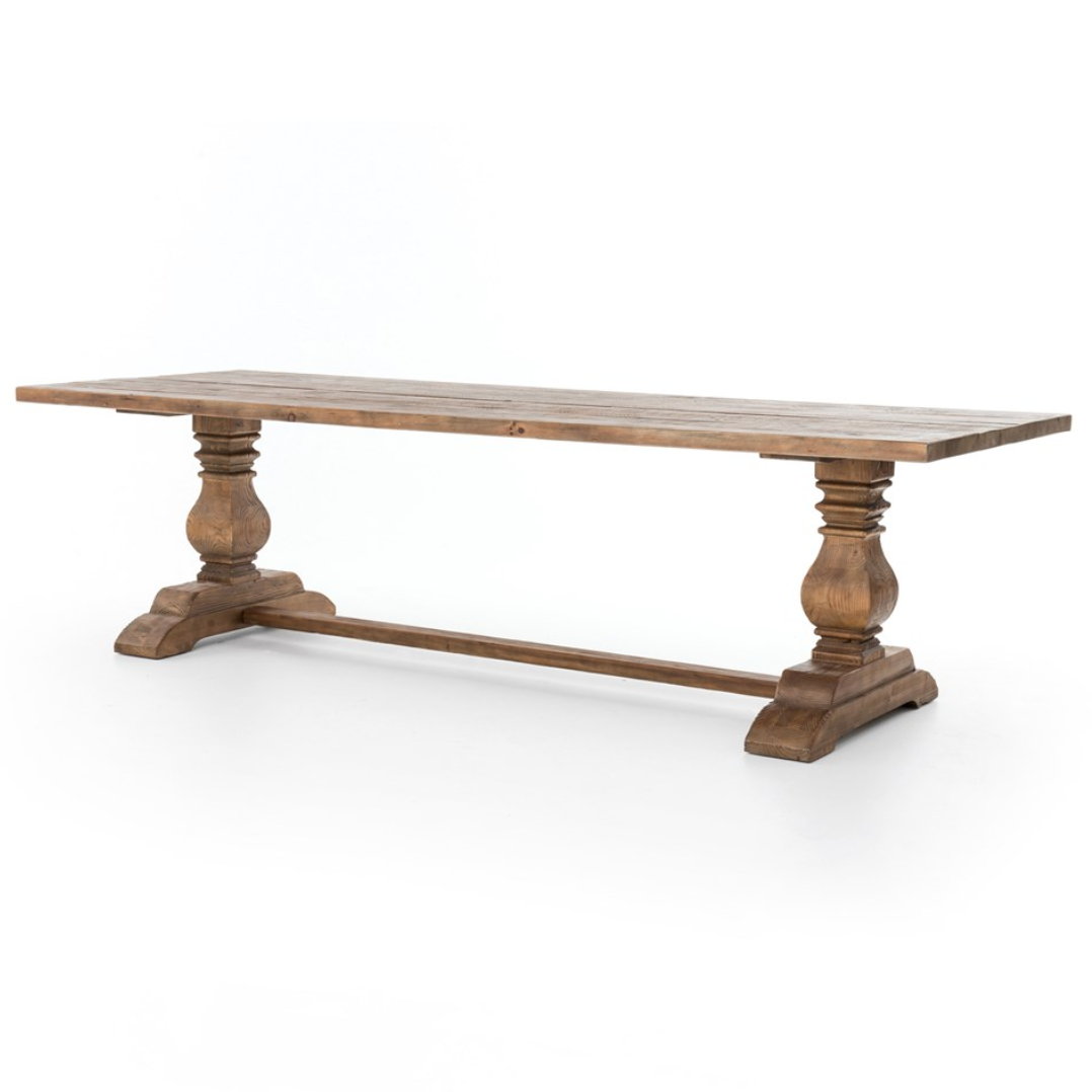 Four Hands Durham Solid Oak Dining Table