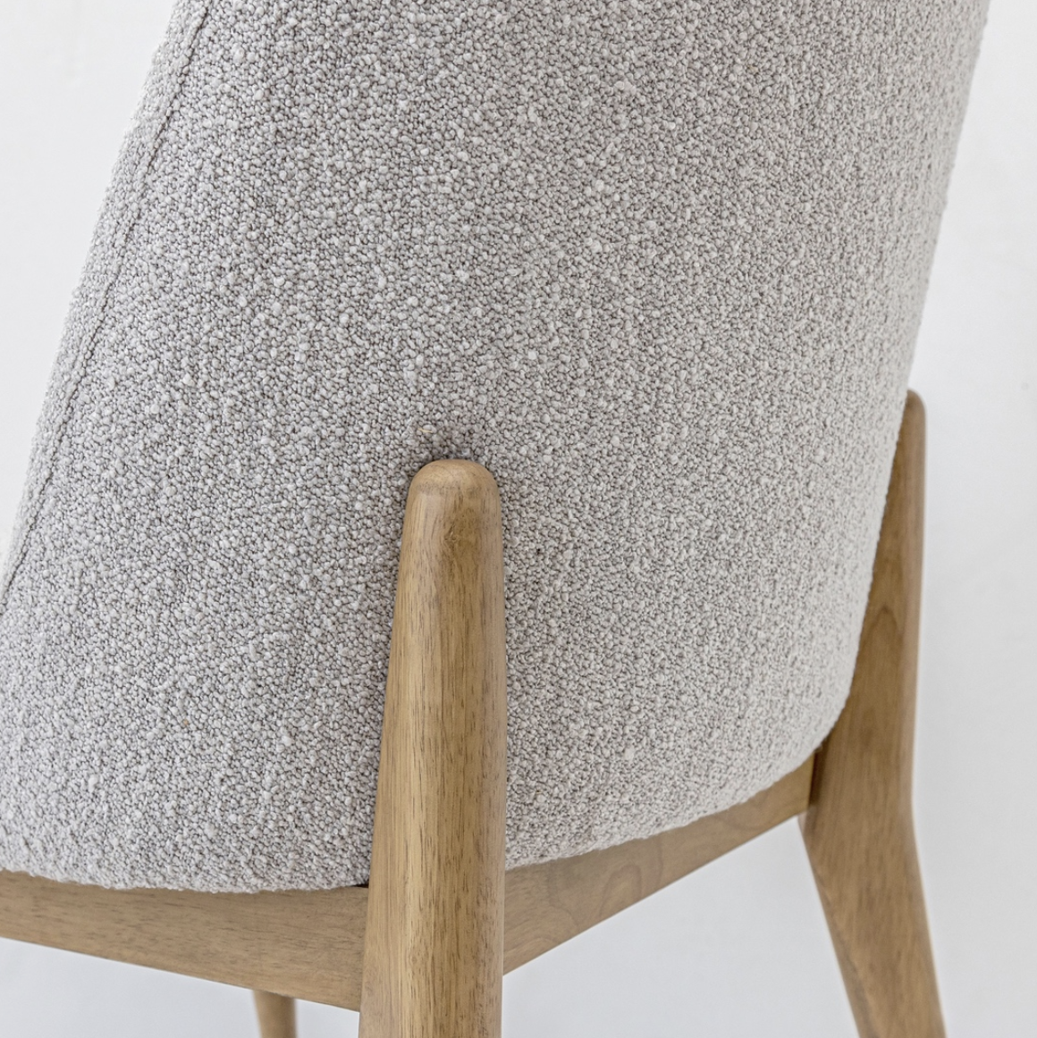 Fawcett Taupe Boucle Dining Chair